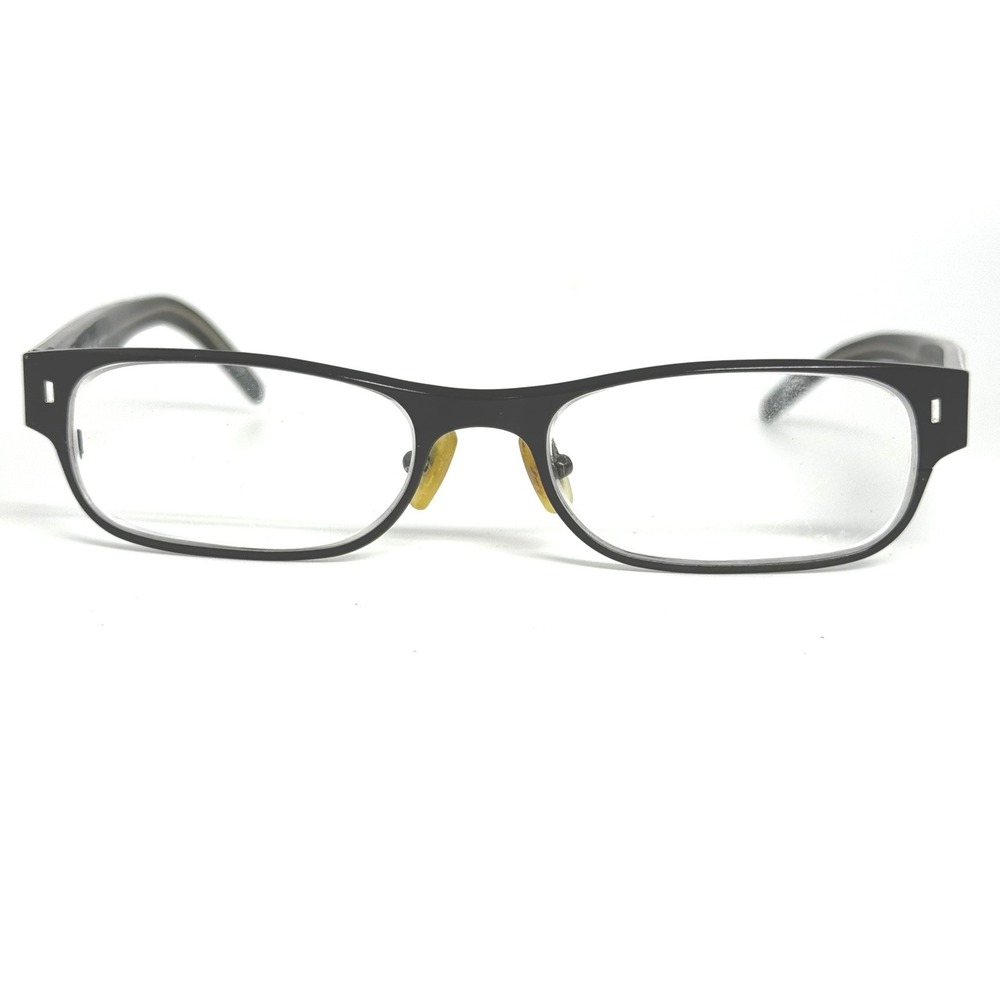 DKNY DY5530B 1004 Black Gold Rectangular Eyeglass Frames 51-17-140